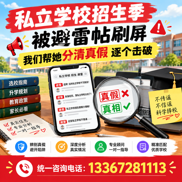 武汉小红书舆情合规处置：私立学校招生季被避雷帖刷屏，我们帮她分清真假逐个击破